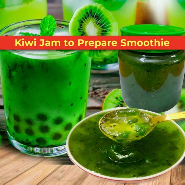 Kiwi Jam to Prepare Kiwi Smoothie