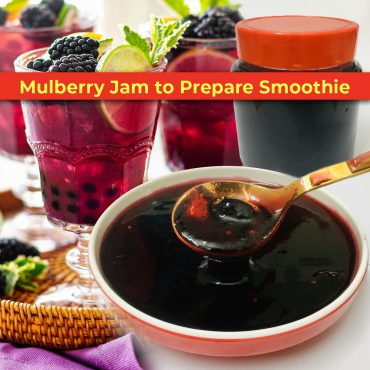 Mulberry Jam to Prepare Mulberry Smoothie