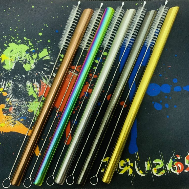 Stainless Steel (Reusable) Jumbo Straw